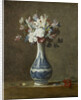 A Vase of Flowers by Jean-Baptiste Siméon Chardin